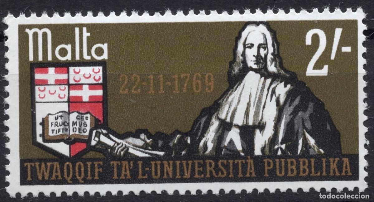 Sellos: MALTA 1969 STAMP MICHEL MT 392