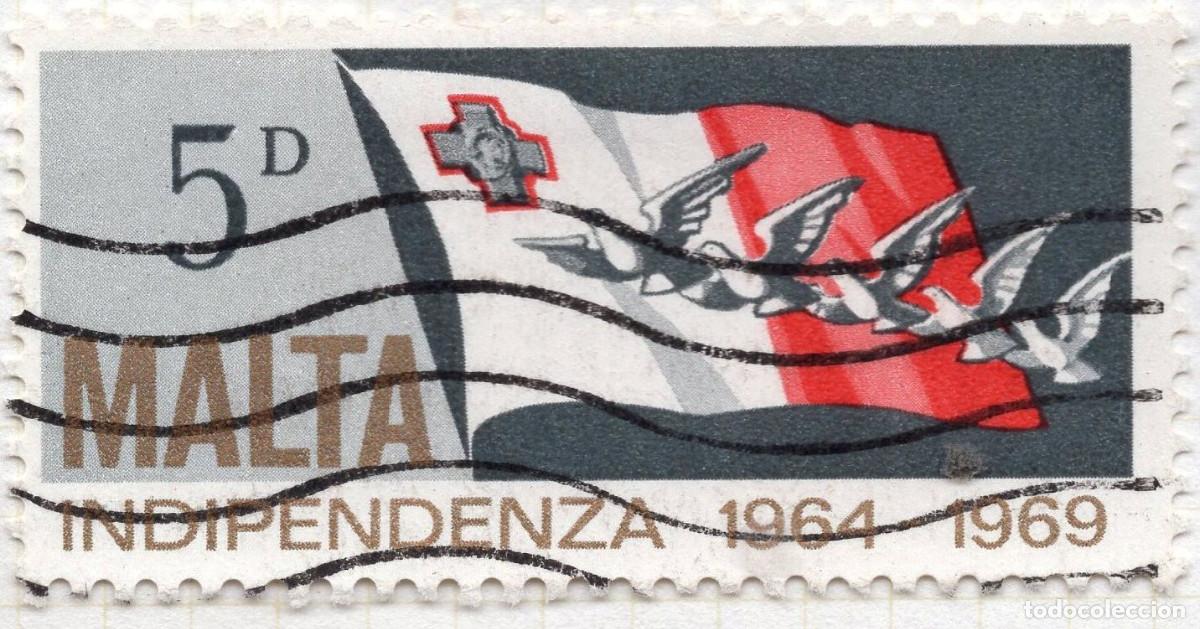 Sellos: MALTA 1969 STAMP MICHEL MT 394