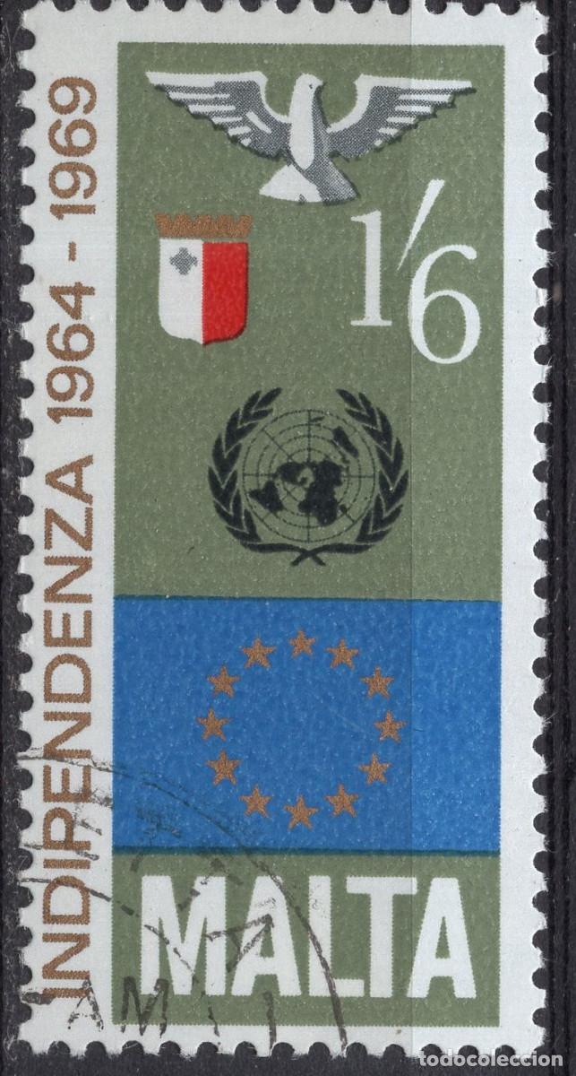 Sellos: MALTA 1969 STAMP MICHEL MT 396