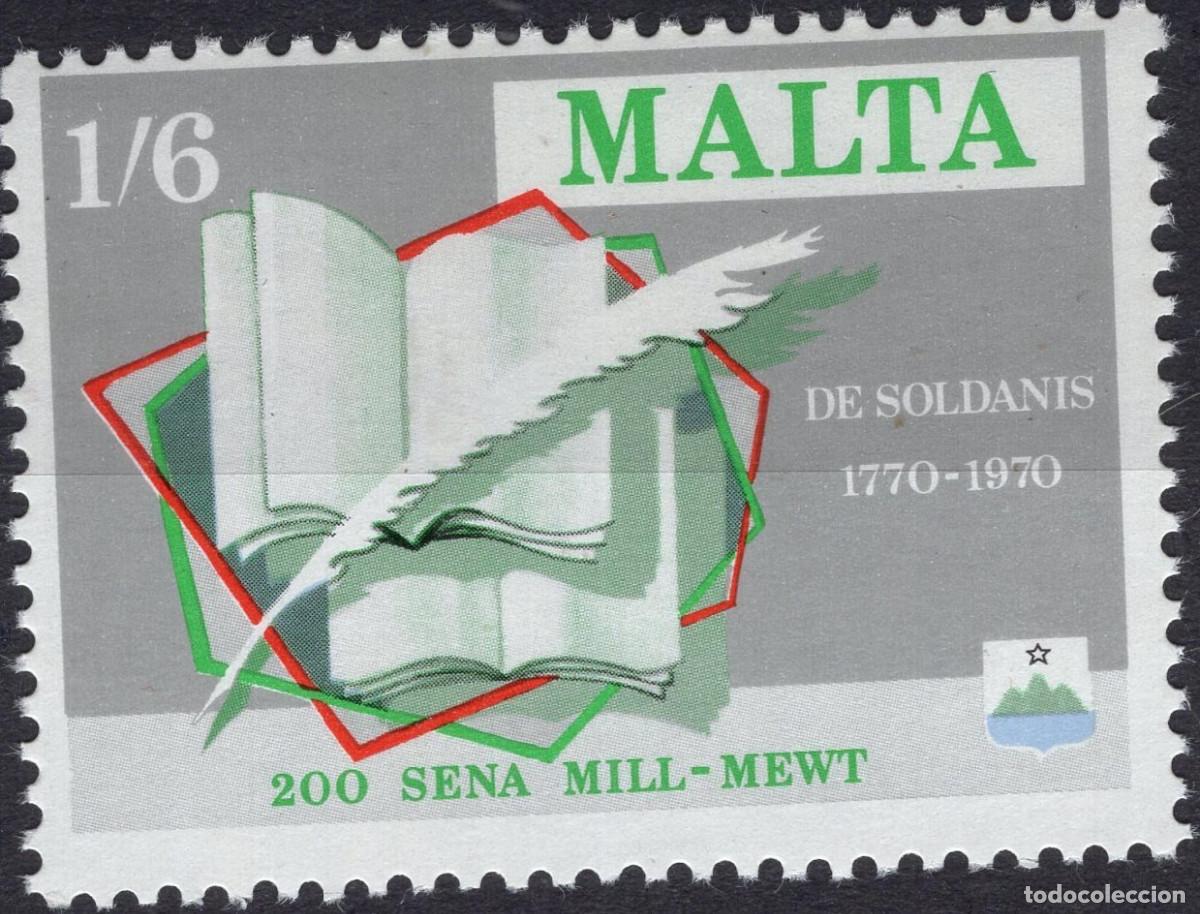 Sellos: MALTA 1970 STAMP MICHEL MT 414