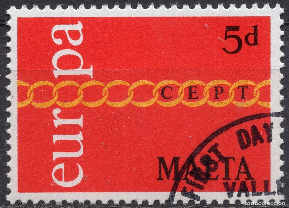 Sellos: MALTA 1971 STAMP MICHEL MT 423
