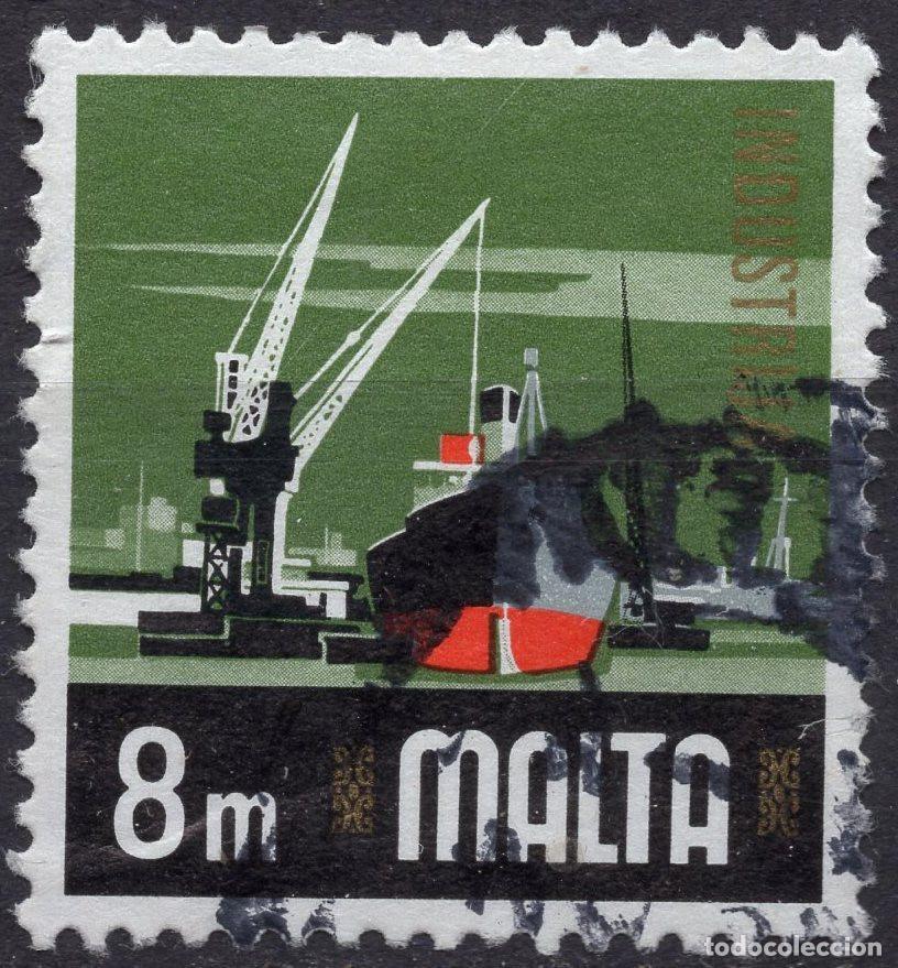Sellos: MALTA 1973 STAMP MICHEL MT 460