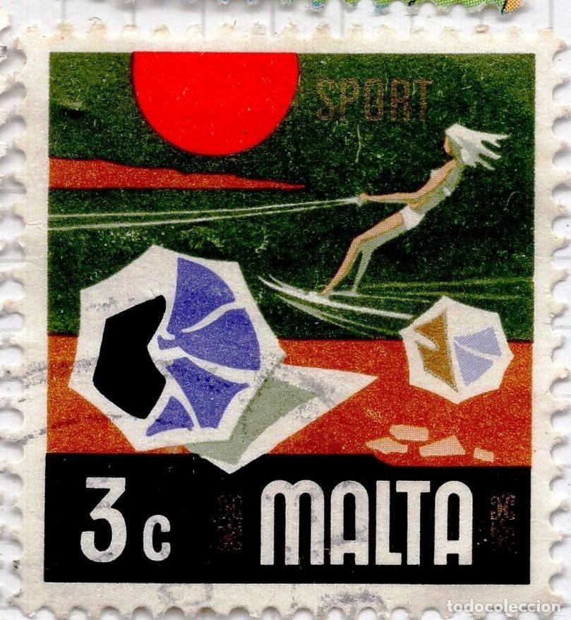 Sellos: MALTA 1973 STAMP MICHEL MT 464