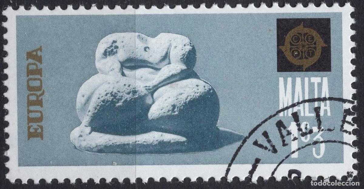 Selos: MALTA 1974 STAMP MICHEL MT 493
