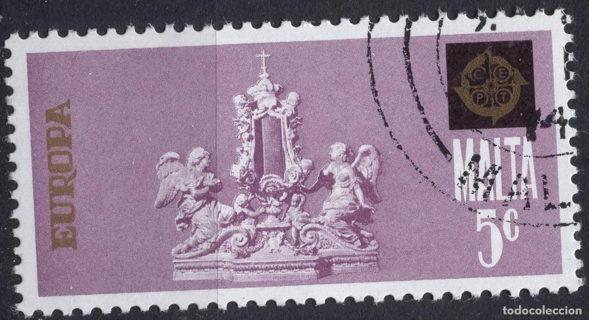 Selos: MALTA 1974 STAMP MICHEL MT 495