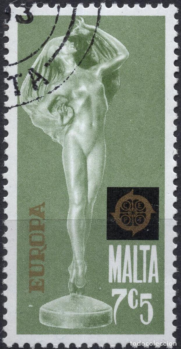 Selos: MALTA 1974 STAMP MICHEL MT 496