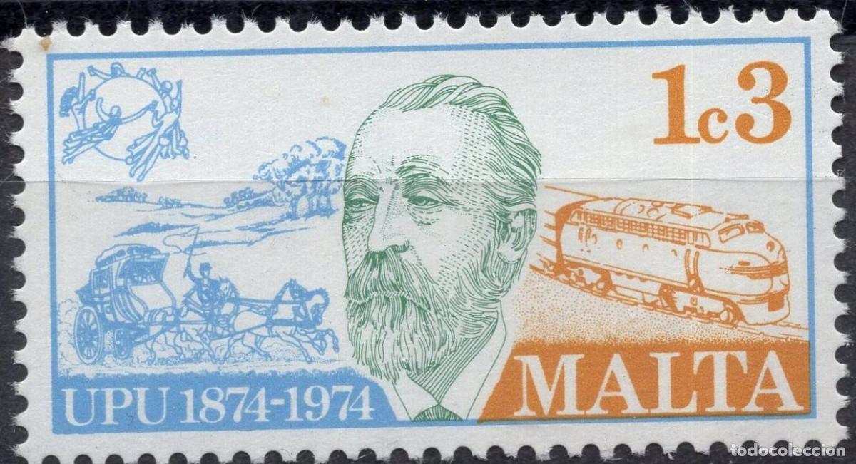 Selos: MALTA 1974 STAMP MICHEL MT 497