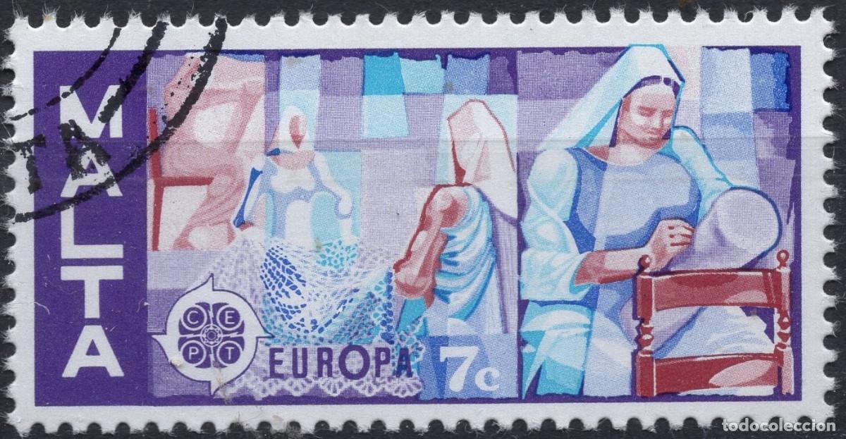 Selos: MALTA 1976 STAMP MICHEL MT 532
