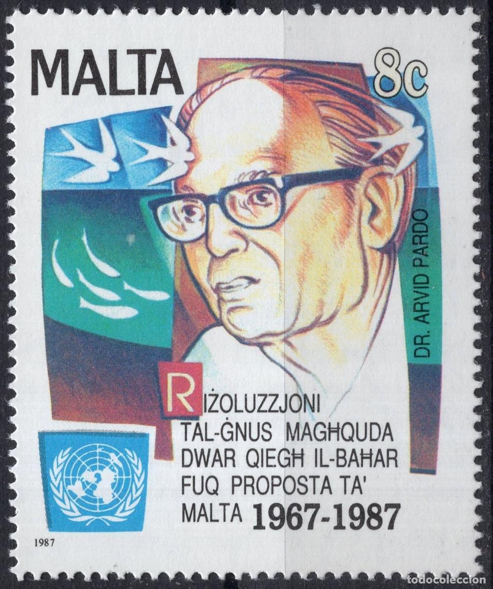 Sellos: MALTA 1987 STAMP MICHEL MT 784