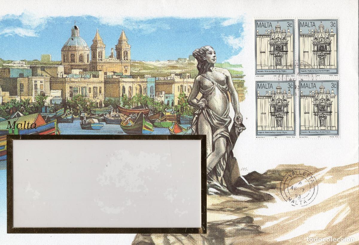 Stamps: MALTA 1992 CARTA MICHEL MT 893