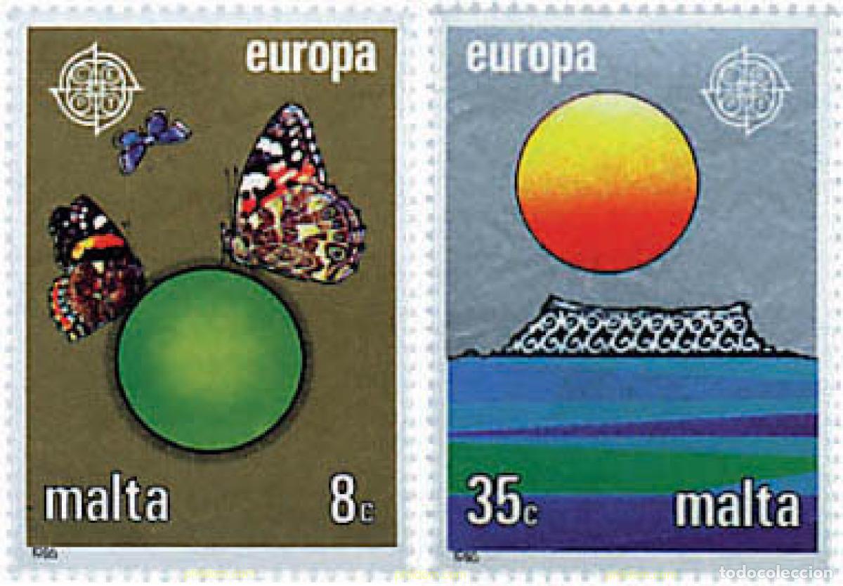 Sellos: 78113 MNH MALTA 1986 EUROPA CEPT. PATRIMONIO ARTISTICO Y NATURAL