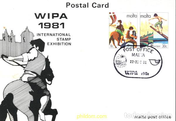 Sellos: 4026 MNH MALTA 1981 EUROPA CEPT. FOLCLORE