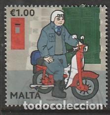 Sellos: MALTA, SELLO USADO..