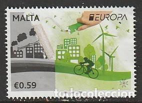 Sellos: MALTA, SELLO USADO..