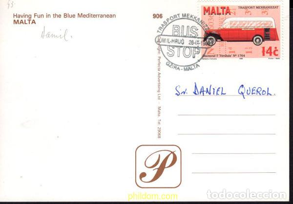 Sellos: 678091 MNH MALTA 1996 LOS AUTOBUSES DE MALTA