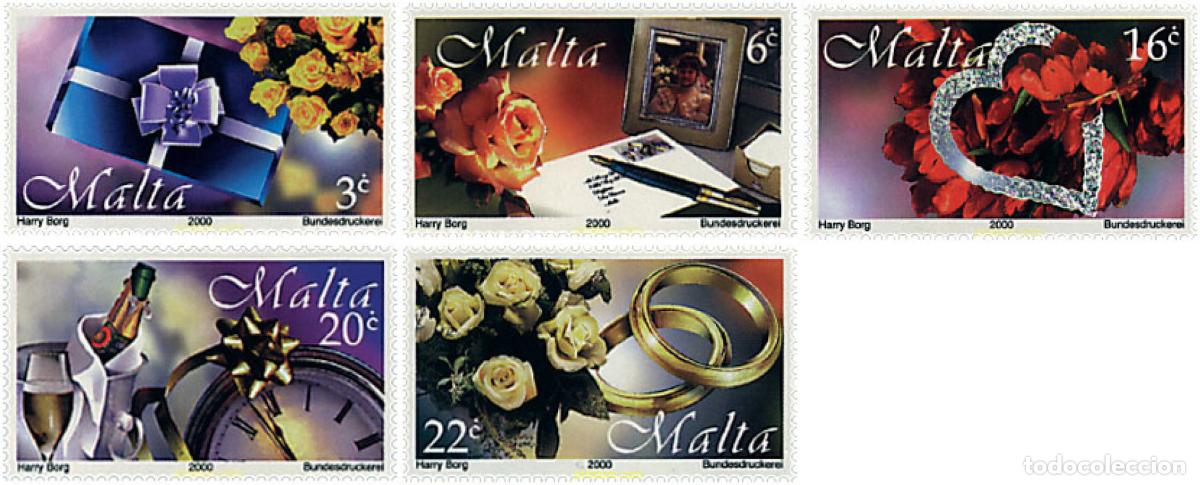 Sellos: 95369 MNH MALTA 2000 MENSAJES Y FELICITACIONES