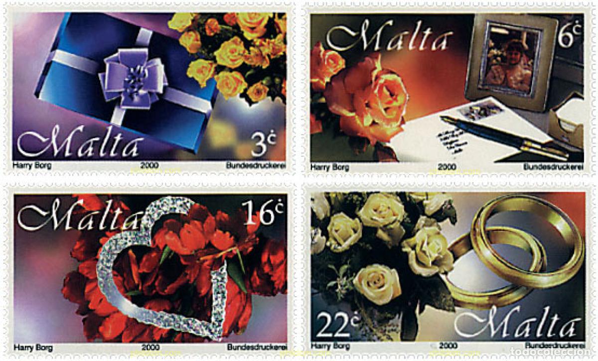 Sellos: 315740 MNH MALTA 2000 MENSAJES Y FELICITACIONES