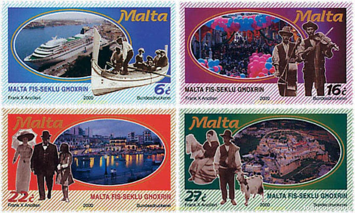 Sellos: 47798 MNH MALTA 2000 MALTA EN EL SIGLO 20
