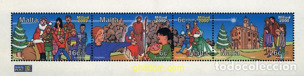 Sellos: 59222 MNH MALTA 2000 NAVIDAD
