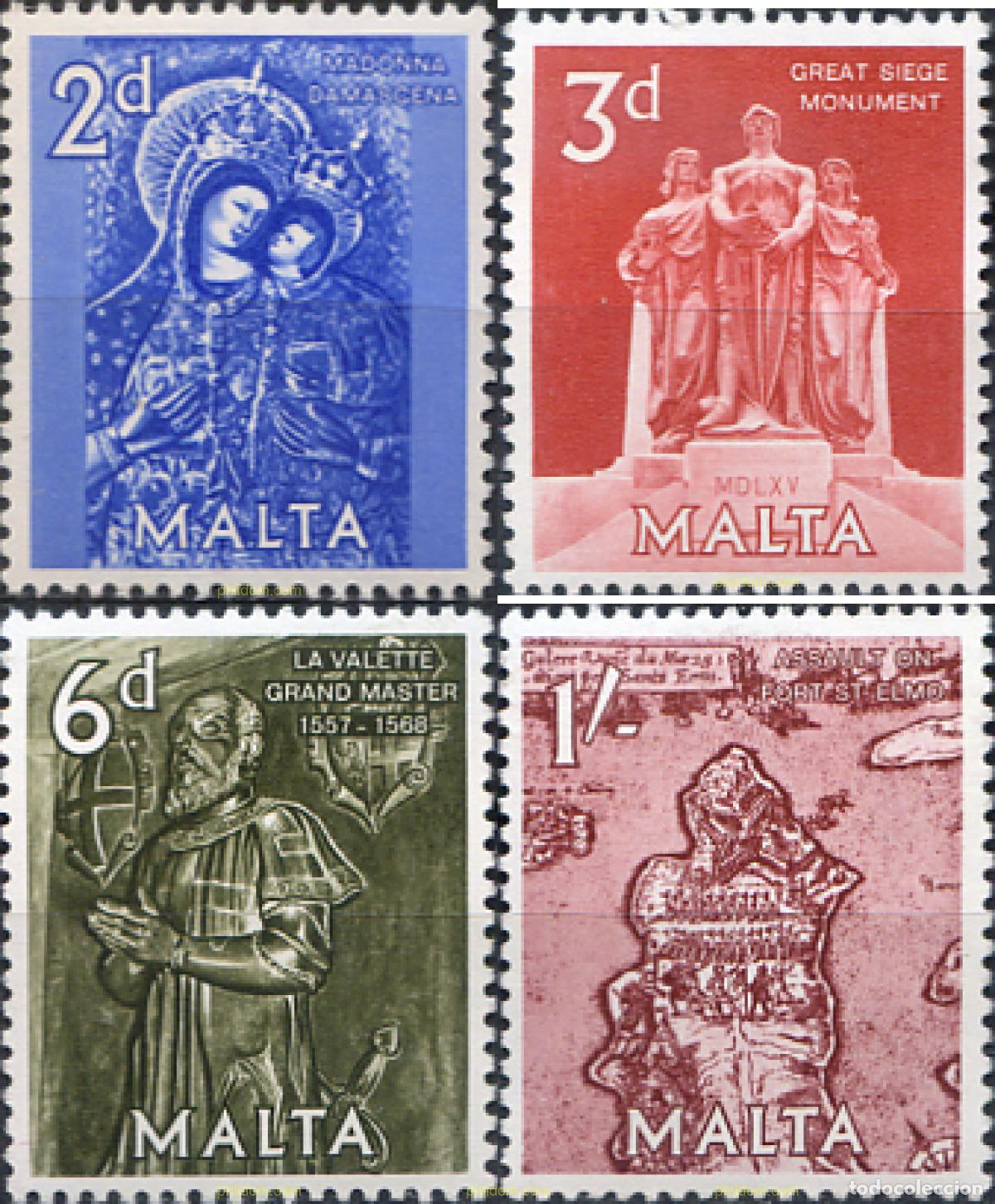 Sellos: 163803 MNH MALTA 1962 FESTIVAL DE LA GRAN SEDE