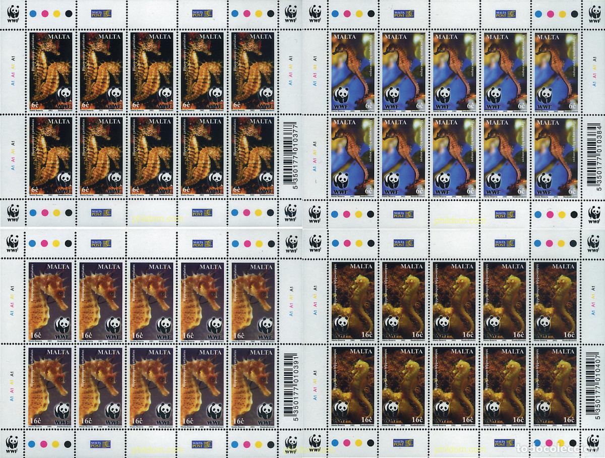 Sellos: 12849 MNH MALTA 2002 PROTECCION DE LA NATURALEZA