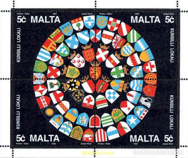 Sellos: 115991 MNH MALTA 1993 CONSEJO LOCAL