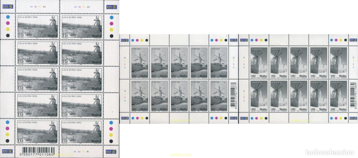Sellos: 136496 MNH MALTA 2003 MOLINOS DE VIENTO