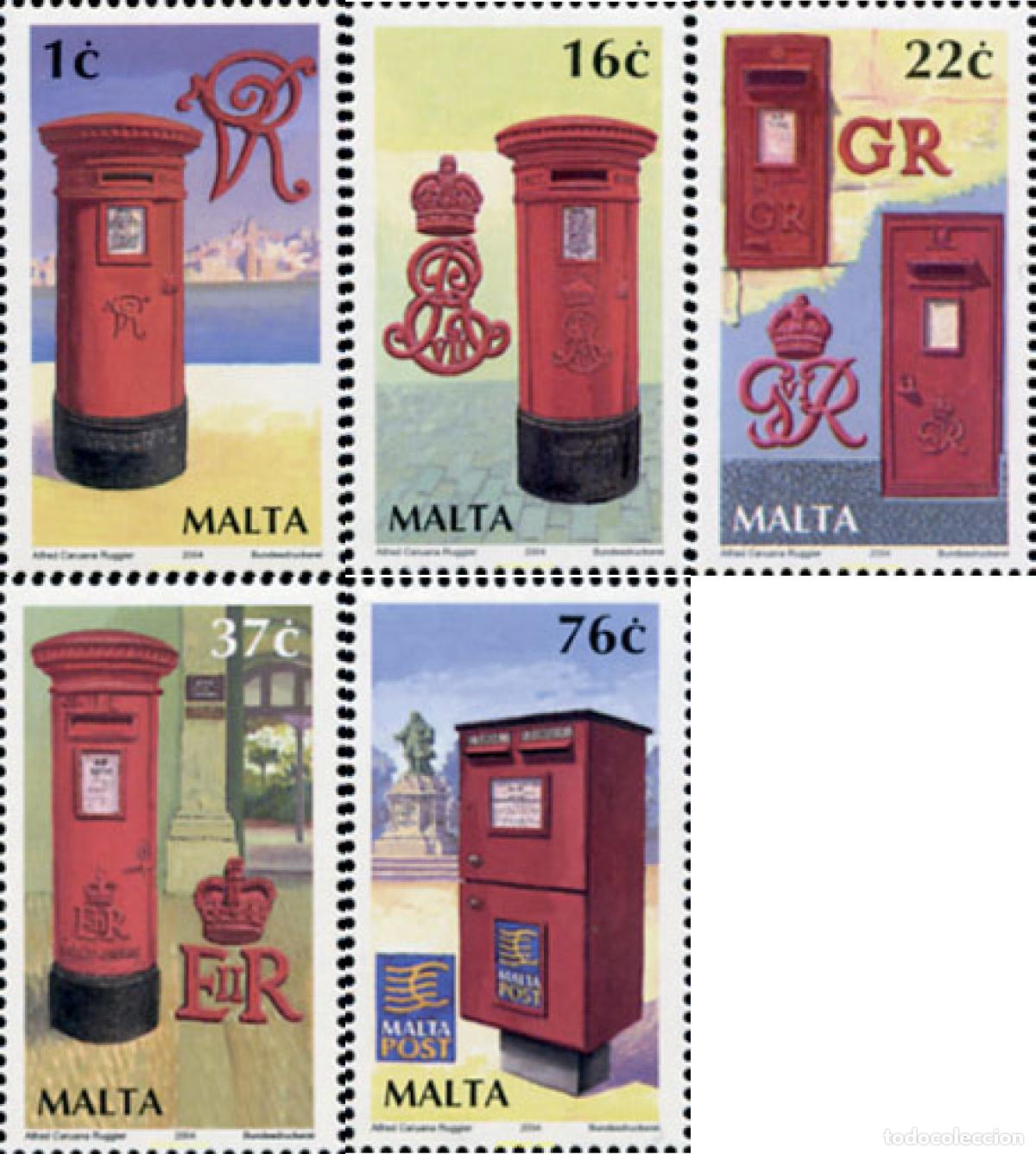 Stamps: 144097 MNH MALTA 2004 BUZONES