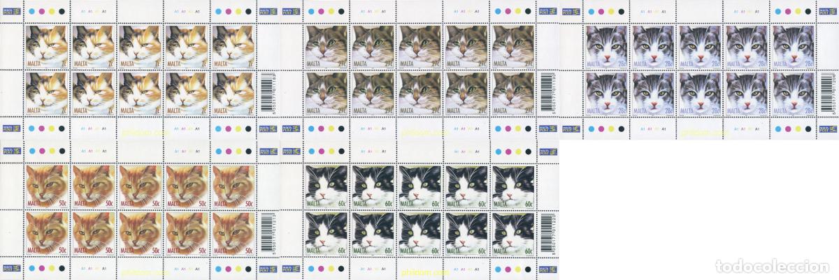 Stamps: 144102 MNH MALTA 2004 GATOS
