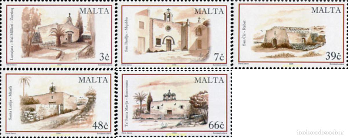 Stamps: 146137 MNH MALTA 2004 CAPILLAS