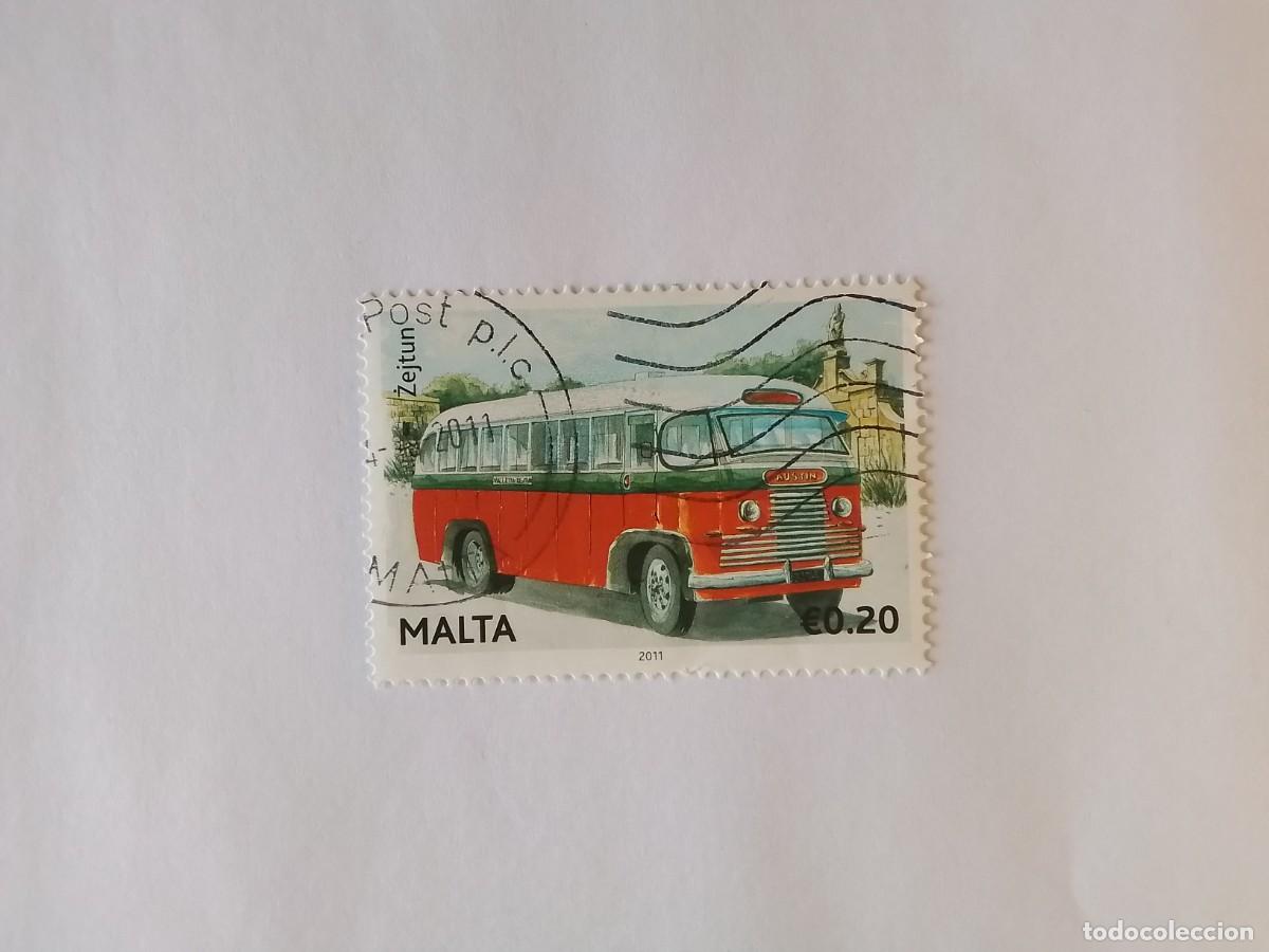 Sellos: A&Ntilde;O 2011 MALTA SELLO USADO - Foto 1