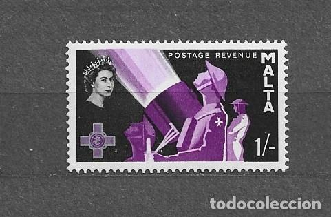 Sellos: Sello de Malta 1958 - XVI Aniversario de la cruz de Jorge - 2000-8