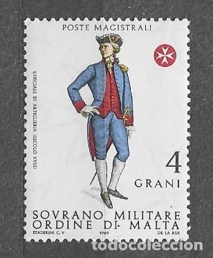 Sellos: Sello Orden Soberana de Malta 1969 - Uniformes - 2000-8