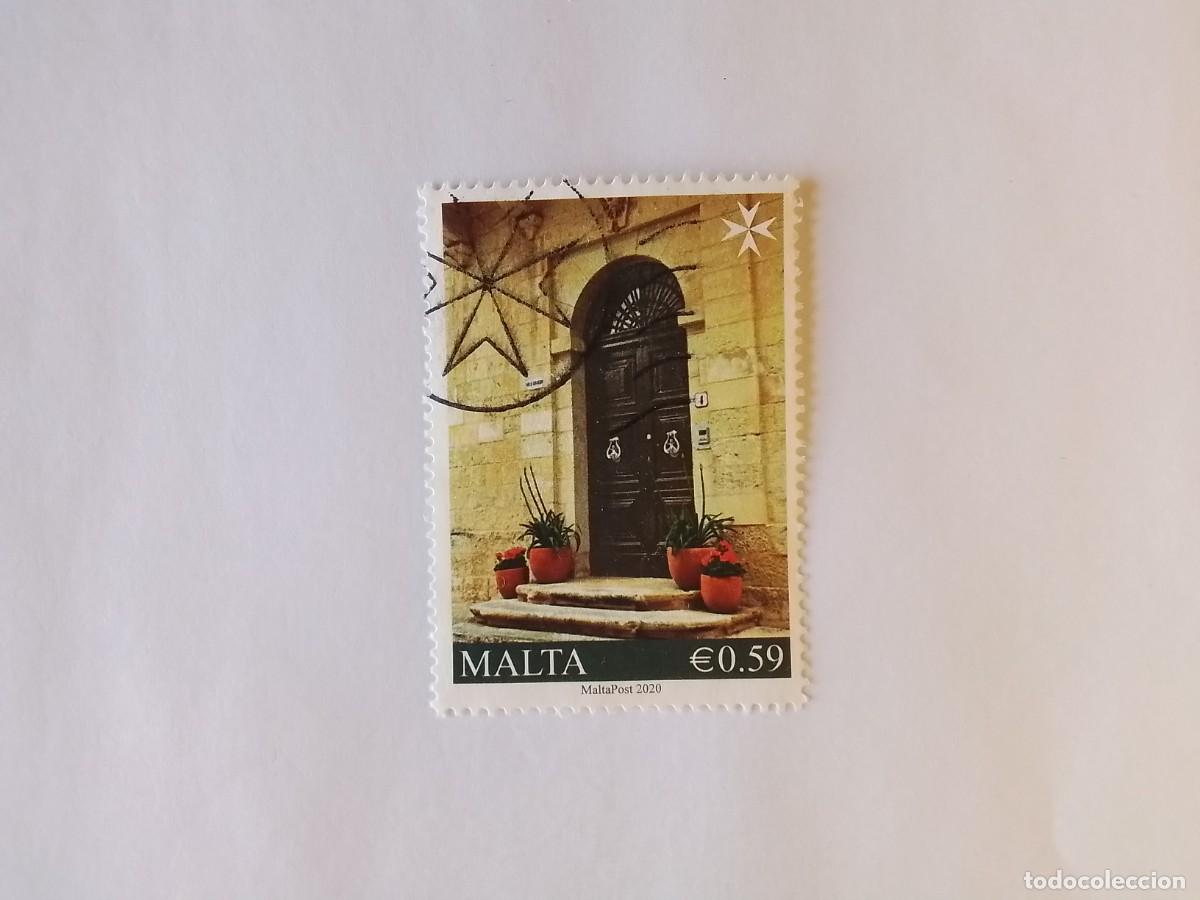Sellos: A&Ntilde;O 2020 MALTA SELLO USADO
