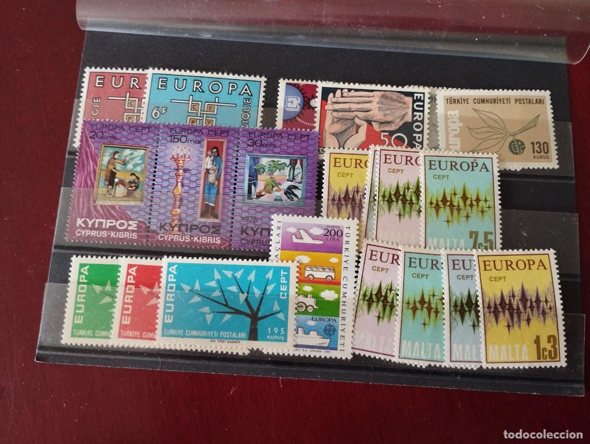 Sellos: Sellos postales conmemorativos de la serie Europa CENT