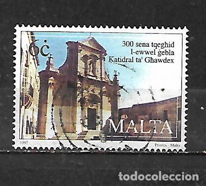 Sellos: 1997: III Centenario de la catedral de Gozo (usado)