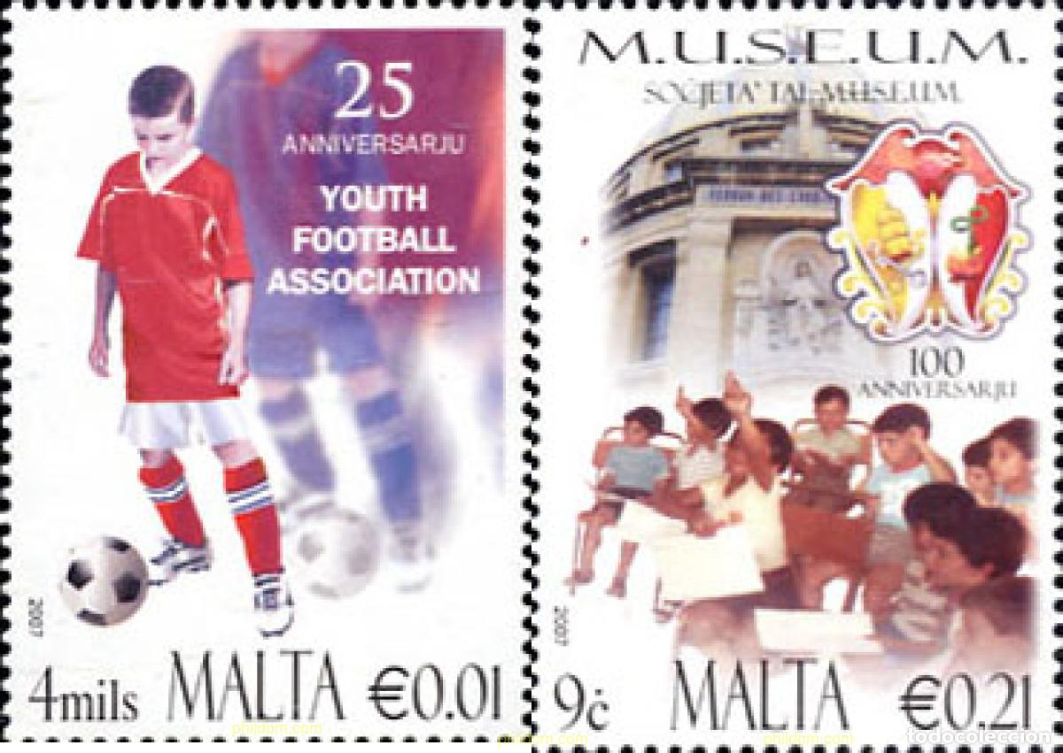 Sellos: 219892 MNH MALTA 2007 ANIVERSRIOS