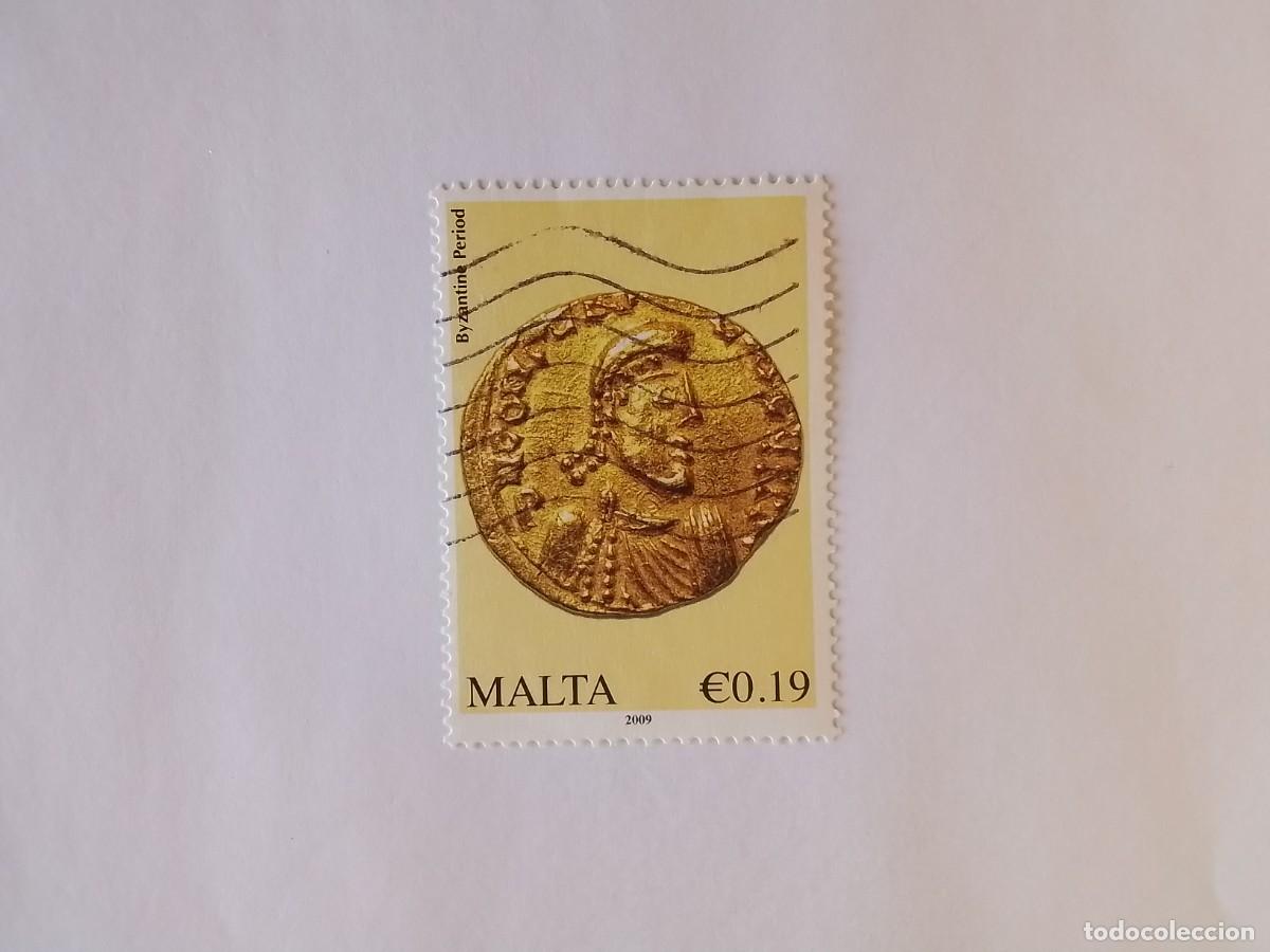 Sellos: A&Ntilde;O 2012 MALTA SELLO USADO