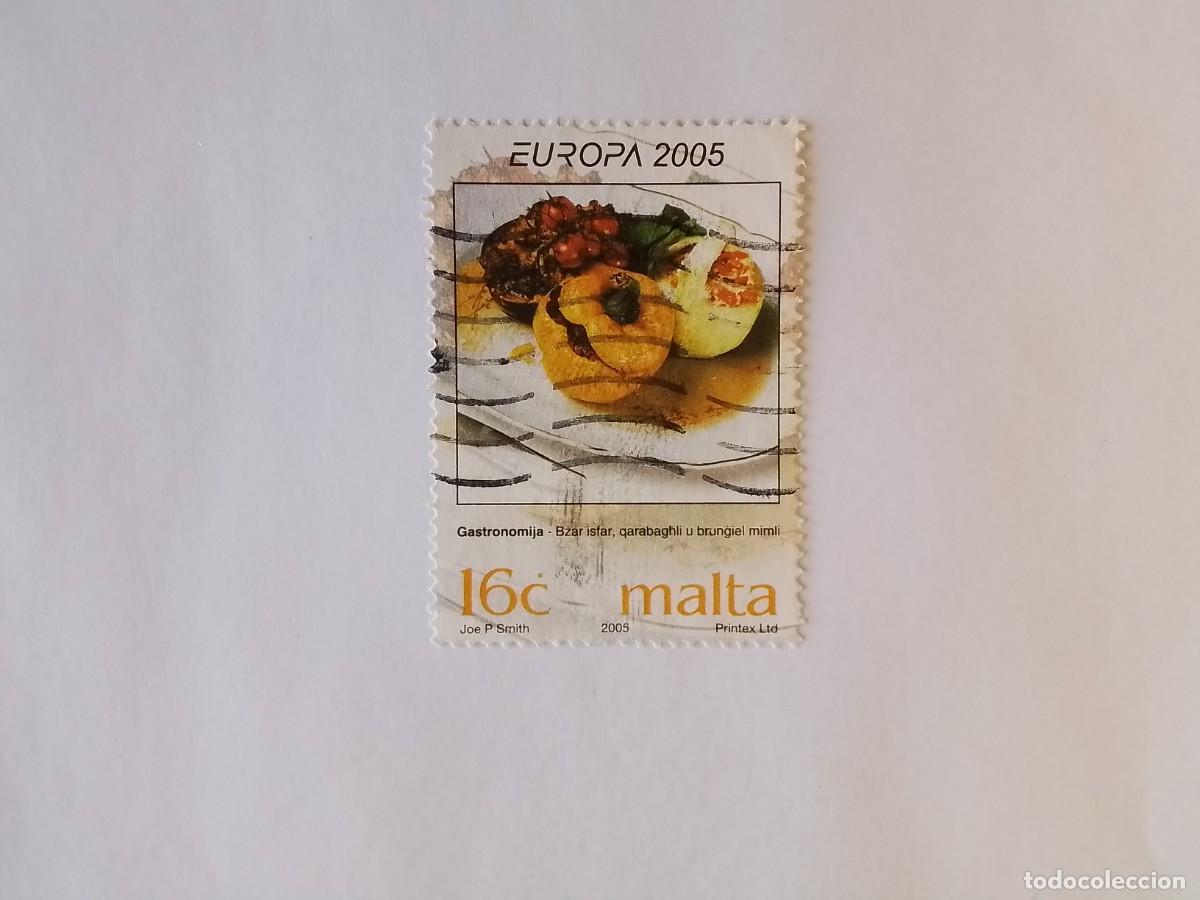 Sellos: A&Ntilde;O 2005 MALTA SELLO USADO