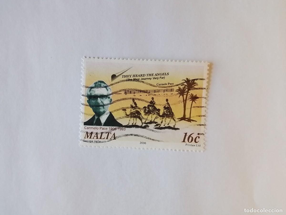 Sellos: A&Ntilde;O 2006 MALTA SELLO USADO