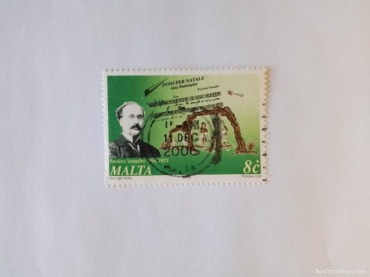 Sellos: A&Ntilde;O 2006 MALTA SELLO USADO