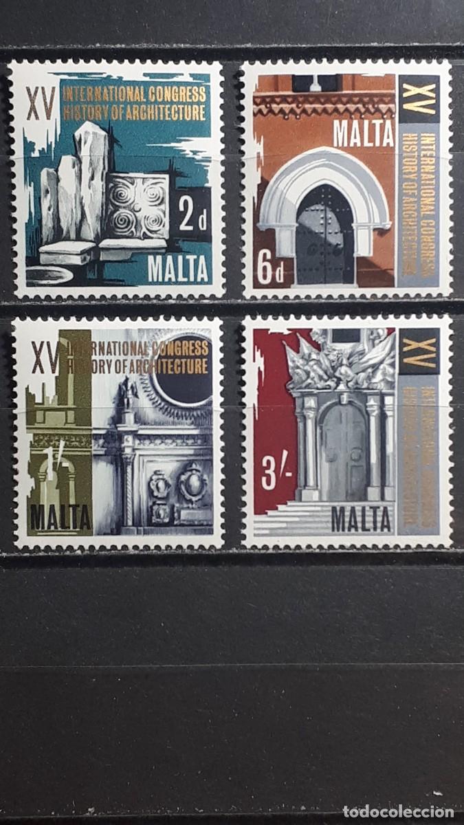 Sellos: MALTA. A&Ntilde;O 1967. **. YVERT 362/5