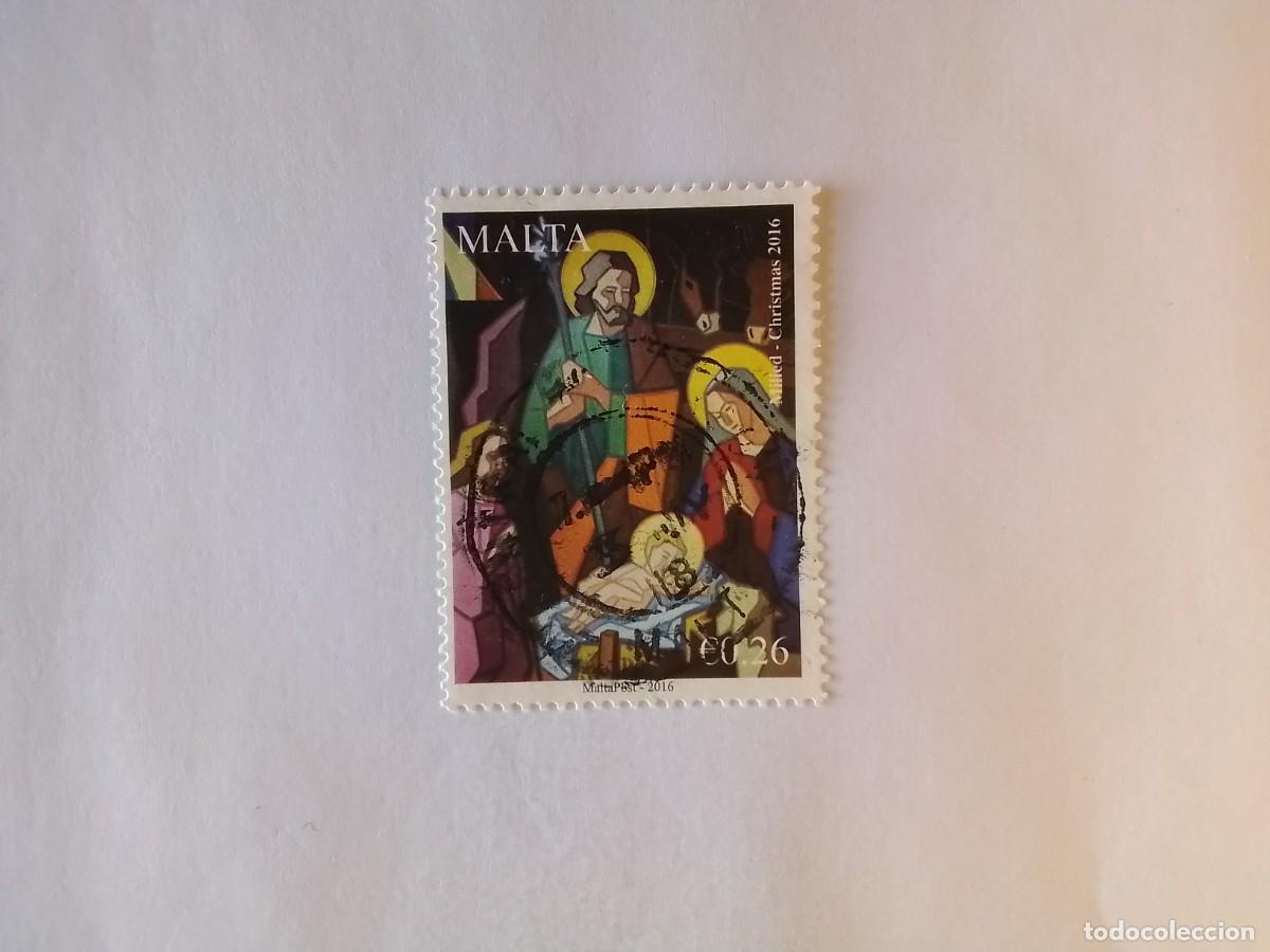 Sellos: A&Ntilde;O 2016 MALTA SELLO USADO