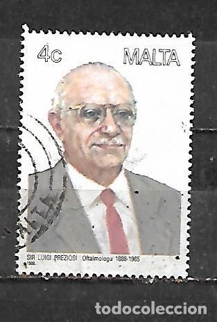 Sellos: 1988: Personalidades maltesas - Sir Luigi Preziosi, 1888-1965 (usado)