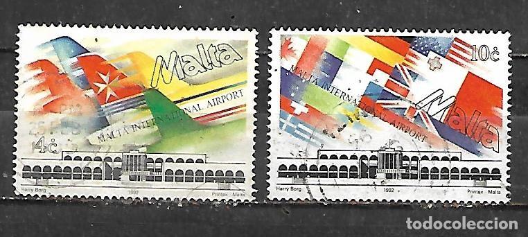 Sellos: 1992: Serie &rdquo;Aeropuerto internacional de Malta&rdquo; (usado)