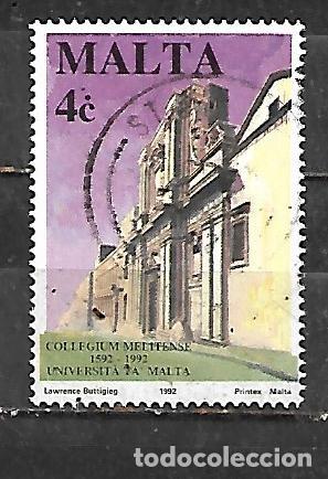 Sellos: 1992: IV Centenario de la universidad de Malta. La Valetta.