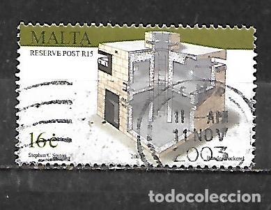 Sellos: 2003: Arquitectura militar - Reserva puesto R 15 (usado)