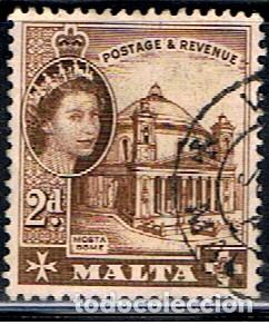 Sellos: MALTA // YVERT 243 // 1956 ... USADO - Foto 1