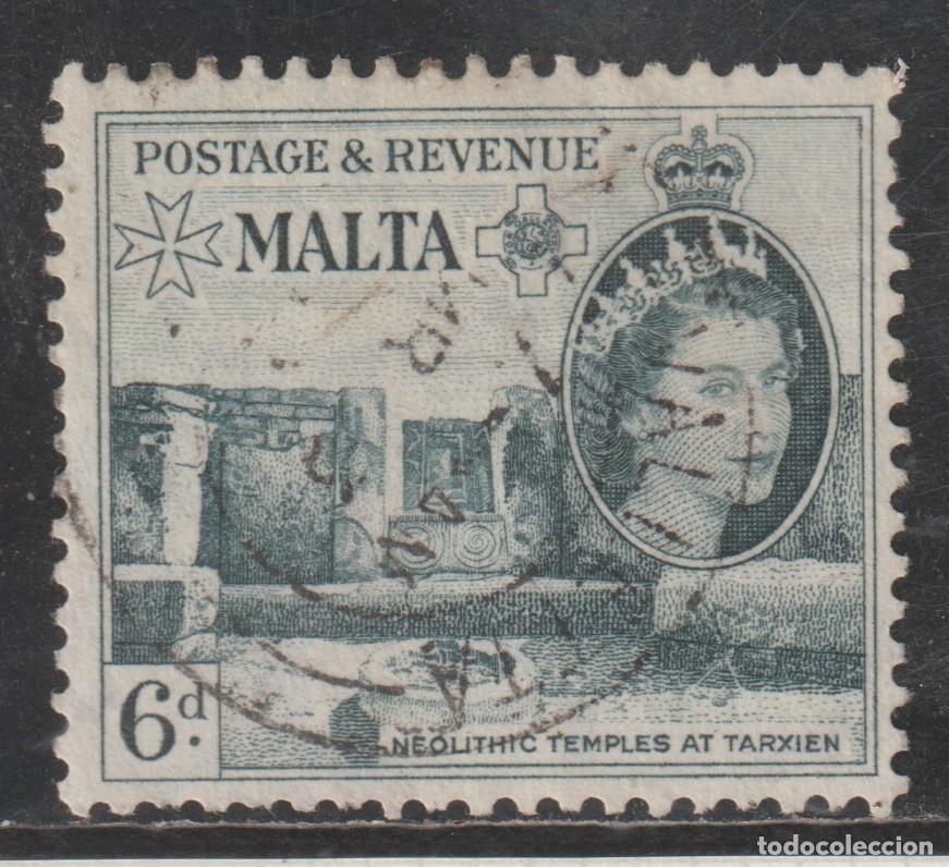 Sellos: MALTA // YVERT 247 // 1956 ... USADO