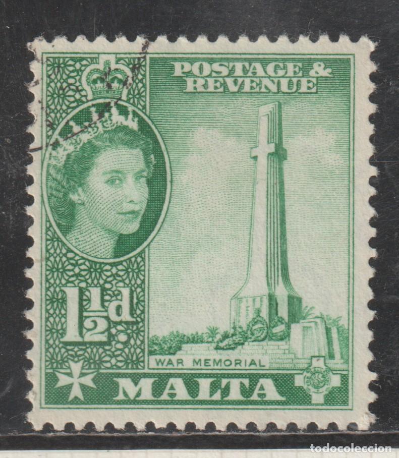Sellos: MALTA // YVERT 242 // 1956 ... USADO